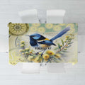 Splendid Fairy-wren Personalised Tablecloth Aboriginal Australian Dot Painting - Aussie Hoodie