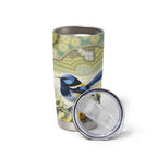 Splendid Fairy-wren Personalised Tumbler Cup Aboriginal Australian Dot Painting - Aussie Hoodie