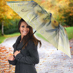 Splendid Fairy-wren Personalised Umbrella Aboriginal Australian Dot Painting - Aussie Hoodie