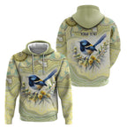 Splendid Fairy-wren Personalised Zip Hoodie Aboriginal Australian Dot Painting - Aussie Hoodie