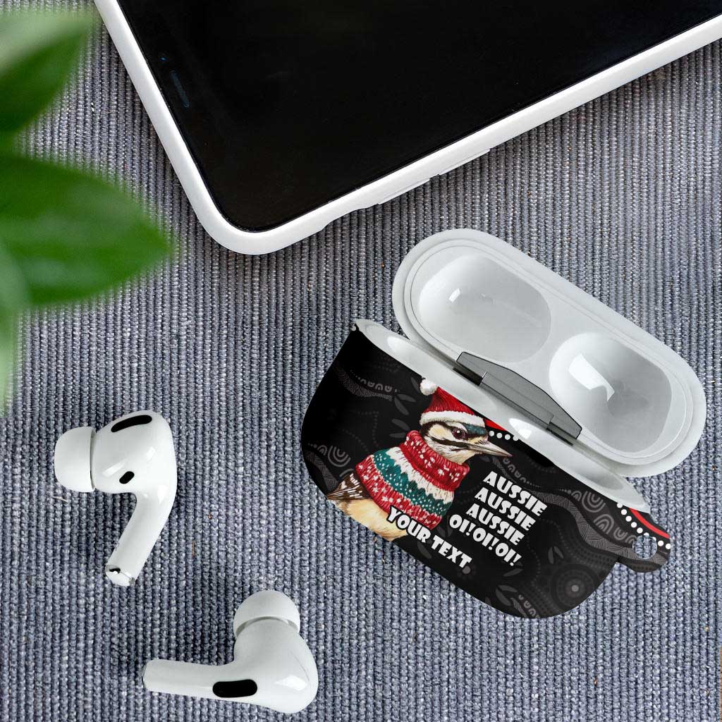 Personalised Australian Woodpecker Christmas AirPods Case - Aussie Hoodie