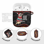 Personalised Australian Woodpecker Christmas AirPods Case - Aussie Hoodie