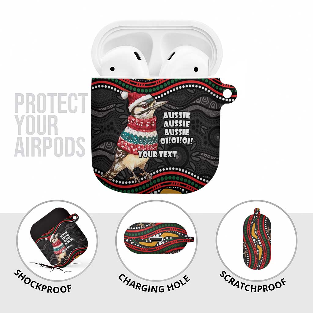 Personalised Australian Woodpecker Christmas AirPods Case - Aussie Hoodie