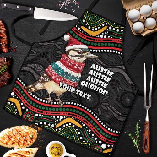 Personalised Australian Woodpecker Christmas Apron - Aussie Hoodie