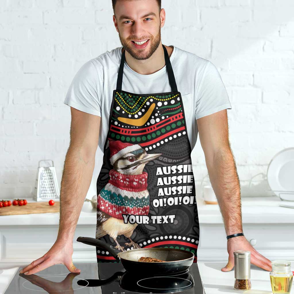 Personalised Australian Woodpecker Christmas Apron - Aussie Hoodie