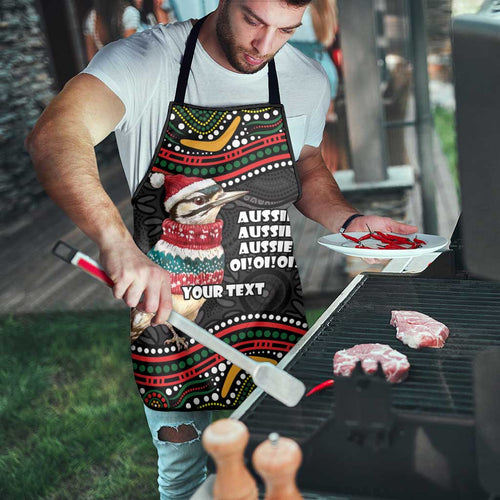 Personalised Australian Woodpecker Christmas Apron - Aussie Hoodie
