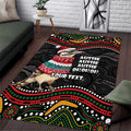 Personalised Australian Woodpecker Christmas Area Rug - Aussie Hoodie