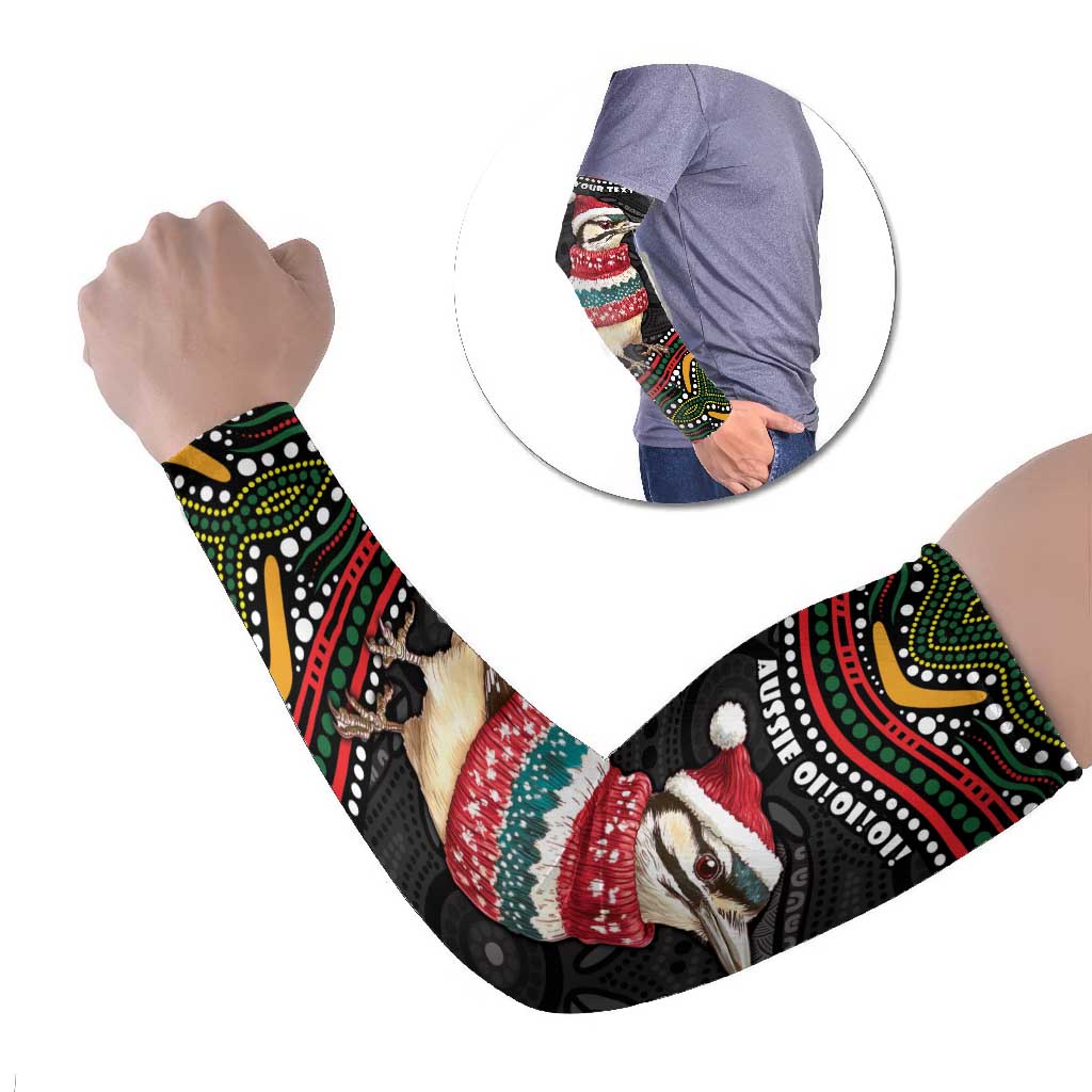 Personalised Australian Woodpecker Christmas Arm Sleeves - Aussie Hoodie