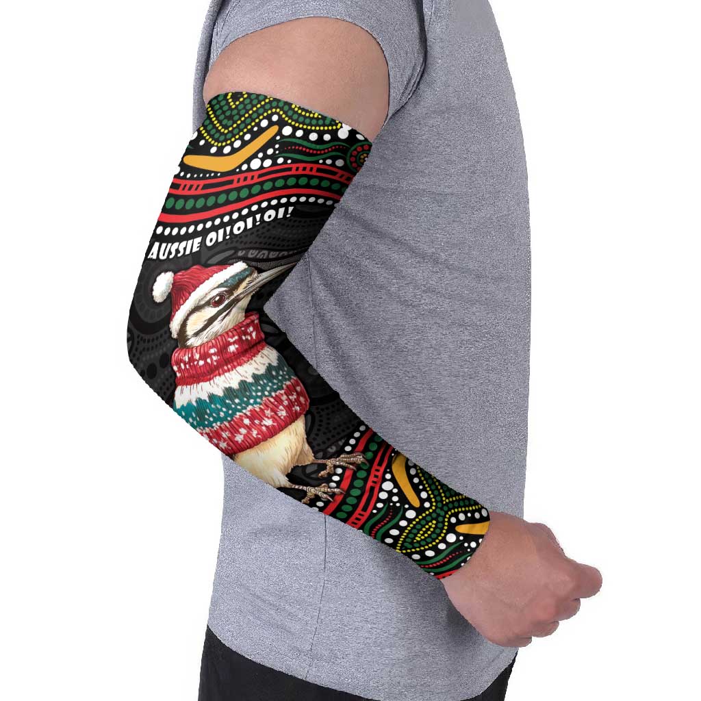 Personalised Australian Woodpecker Christmas Arm Sleeves - Aussie Hoodie