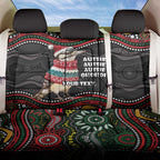 Personalised Australian Woodpecker Christmas Back Car Seat Cover - Aussie Hoodie