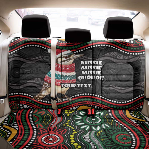 Personalised Australian Woodpecker Christmas Back Car Seat Cover - Aussie Hoodie