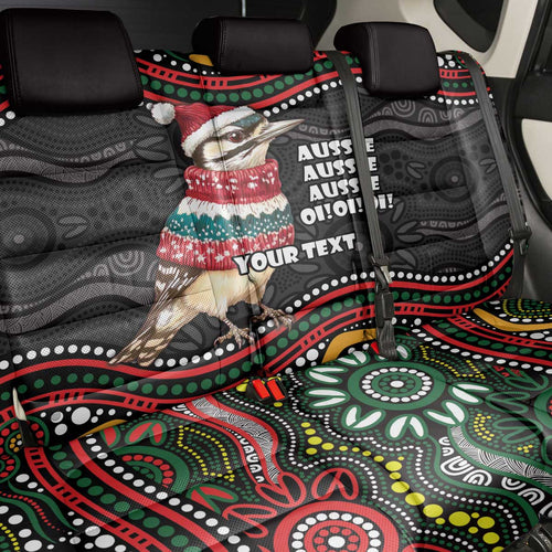 Personalised Australian Woodpecker Christmas Back Car Seat Cover - Aussie Hoodie