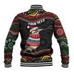 Personalised Australian Woodpecker Christmas Baseball Jacket - Aussie Hoodie