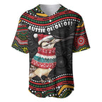 Personalised Australian Woodpecker Christmas Baseball Jersey - Aussie Hoodie