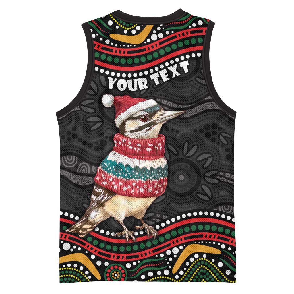 Personalised Australian Woodpecker Christmas Basketball Jersey - Aussie Hoodie