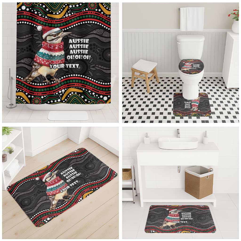 Personalised Australian Woodpecker Christmas Bathroom Set - Aussie Hoodie