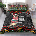 Personalised Australian Woodpecker Christmas Bedding Set - Aussie Hoodie