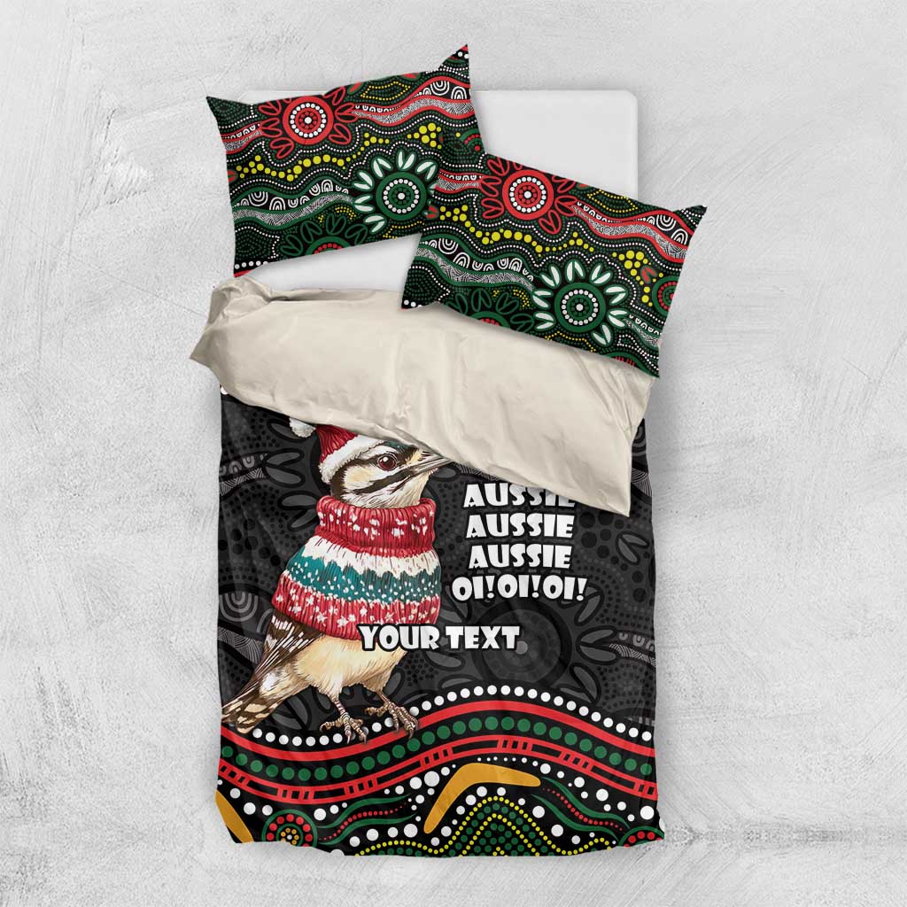 Personalised Australian Woodpecker Christmas Bedding Set - Aussie Hoodie