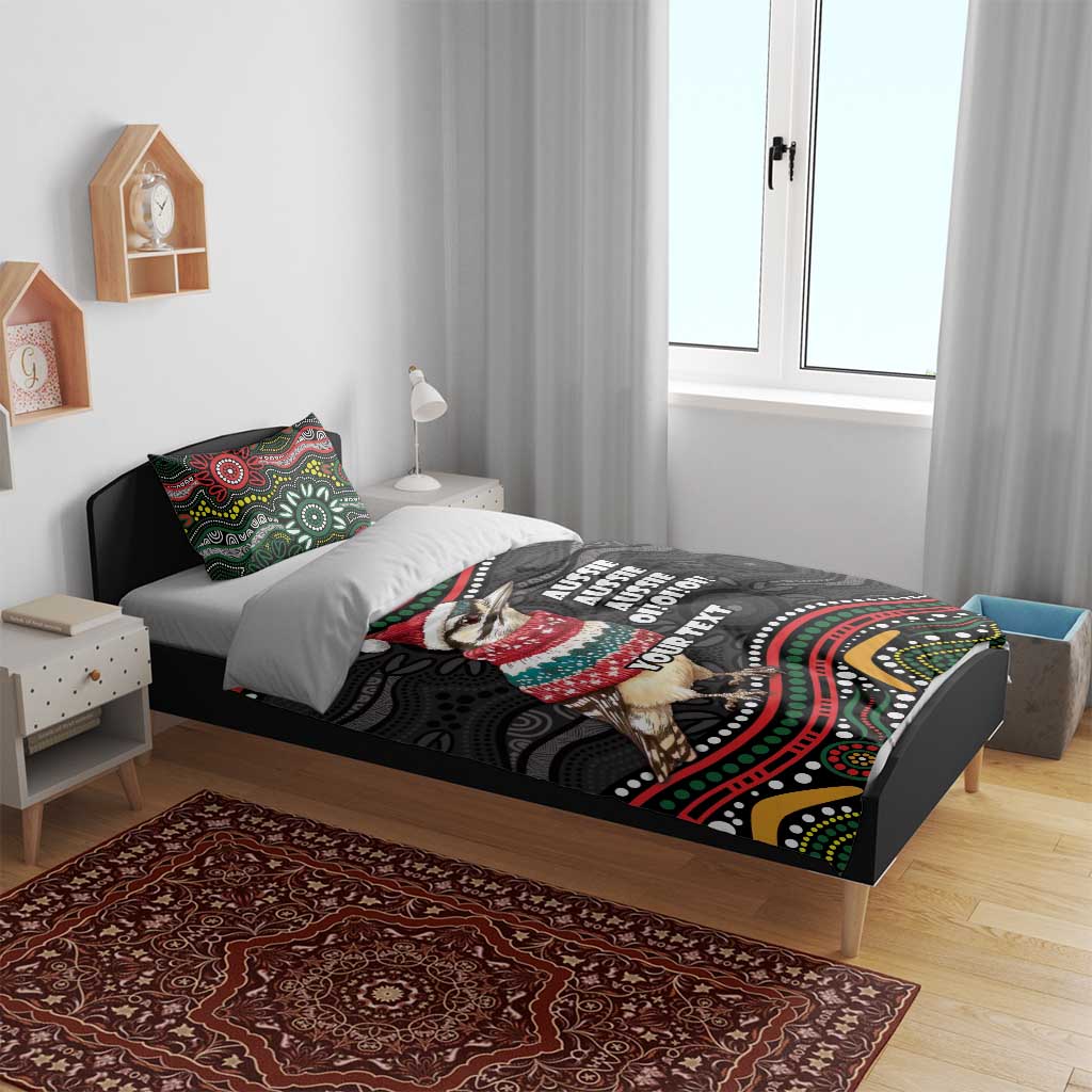 Personalised Australian Woodpecker Christmas Bedding Set - Aussie Hoodie