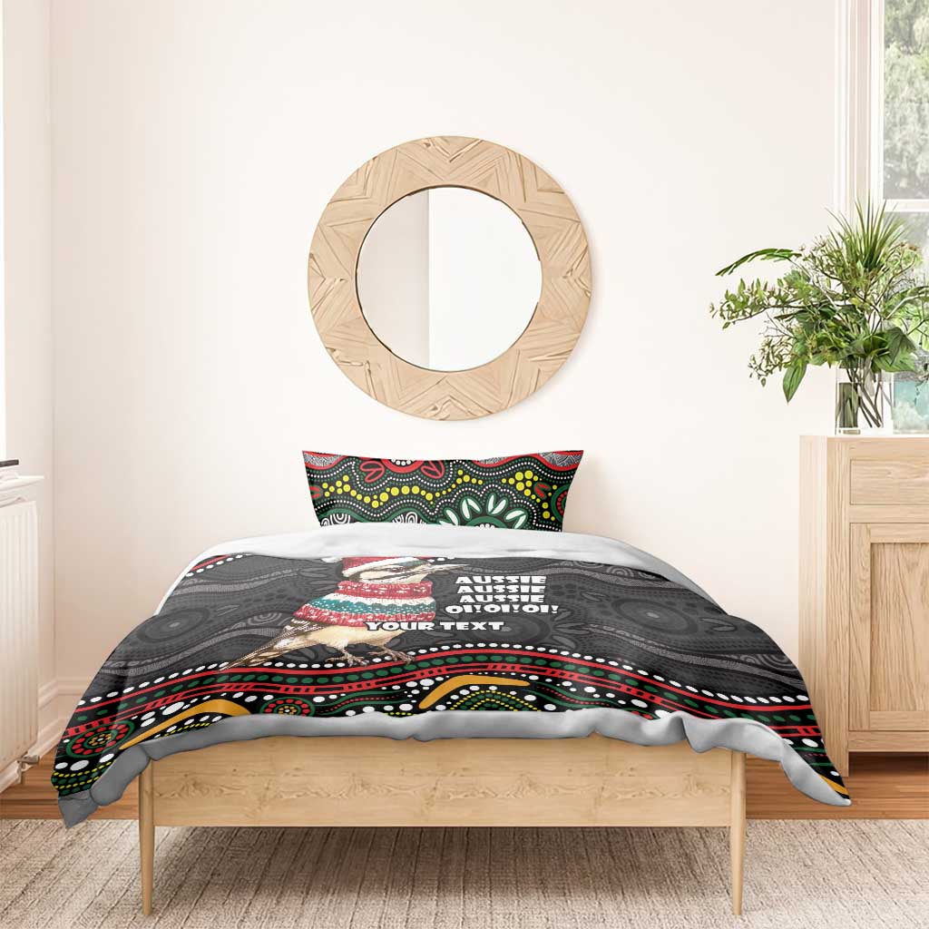 Personalised Australian Woodpecker Christmas Bedding Set - Aussie Hoodie