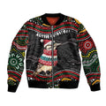 Personalised Australian Woodpecker Christmas Bomber Jacket - Aussie Hoodie