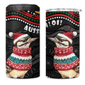 Personalised Australian Woodpecker Christmas 4 in 1 Can Cooler Tumbler - Aussie Hoodie