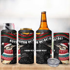 Personalised Australian Woodpecker Christmas 4 in 1 Can Cooler Tumbler - Aussie Hoodie