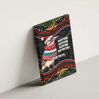 Personalised Australian Woodpecker Christmas Canvas Wall Art - Aussie Hoodie