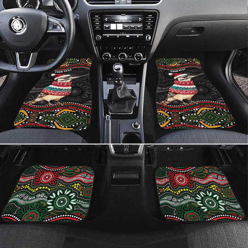 Personalised Australian Woodpecker Christmas Car Mats - Aussie Hoodie