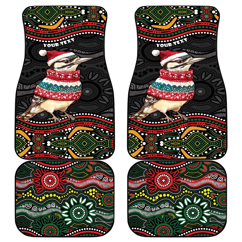 Personalised Australian Woodpecker Christmas Car Mats - Aussie Hoodie