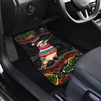 Personalised Australian Woodpecker Christmas Car Mats - Aussie Hoodie
