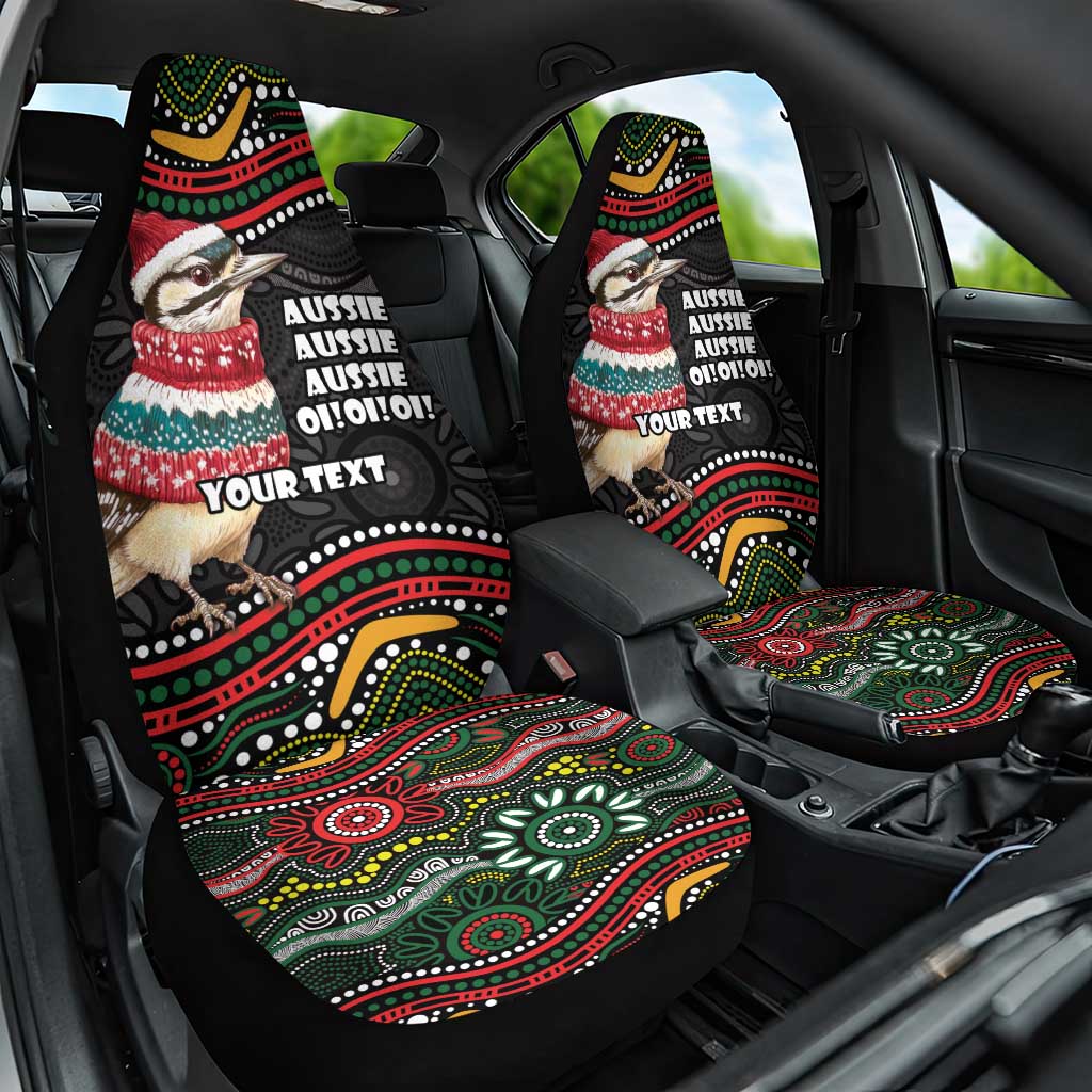 Personalised Australian Woodpecker Christmas Car Seat Cover - Aussie Hoodie