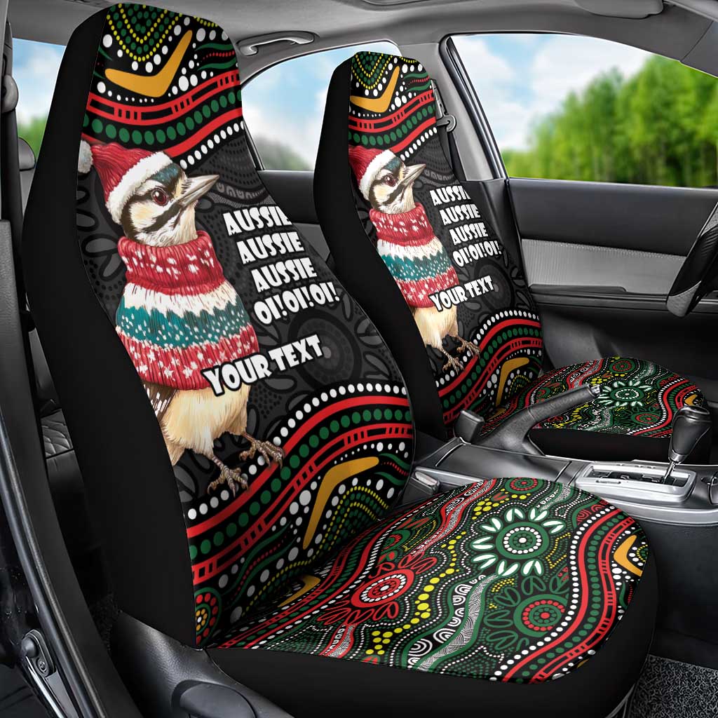 Personalised Australian Woodpecker Christmas Car Seat Cover - Aussie Hoodie
