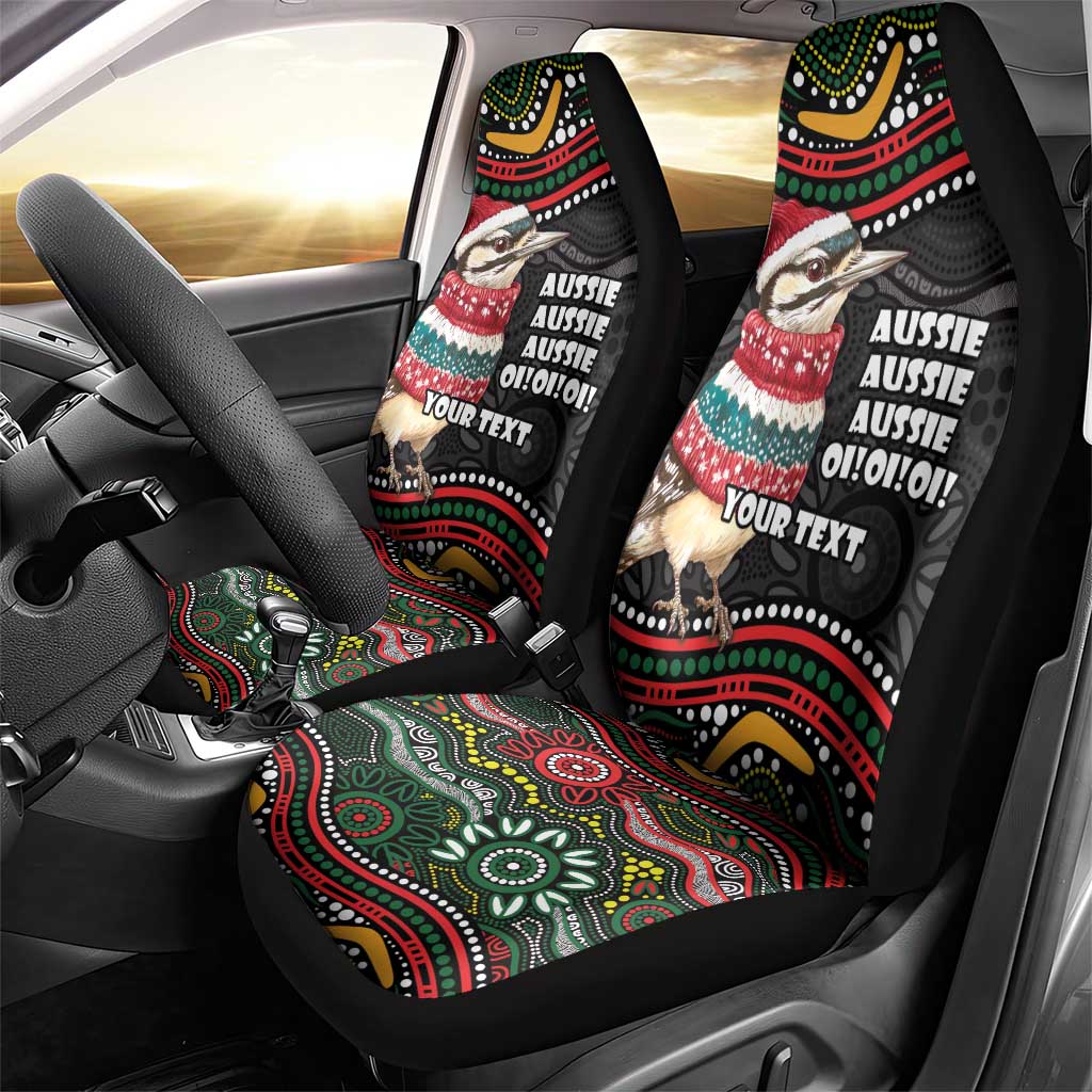 Personalised Australian Woodpecker Christmas Car Seat Cover - Aussie Hoodie