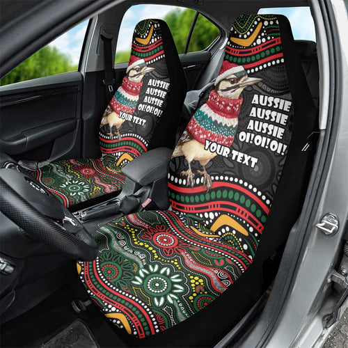 Personalised Australian Woodpecker Christmas Car Seat Cover - Aussie Hoodie