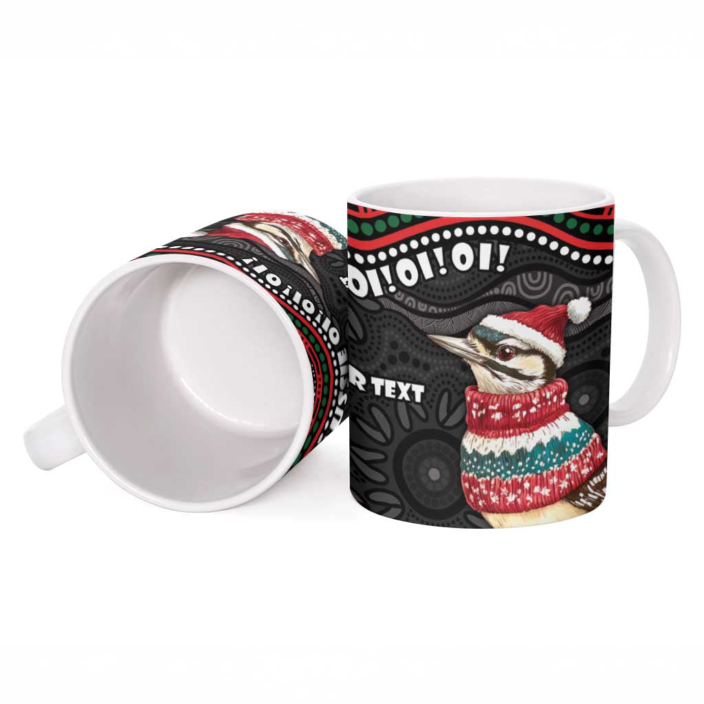 Personalised Australian Woodpecker Christmas Ceramic Mug - Aussie Hoodie