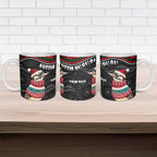 Personalised Australian Woodpecker Christmas Ceramic Mug - Aussie Hoodie