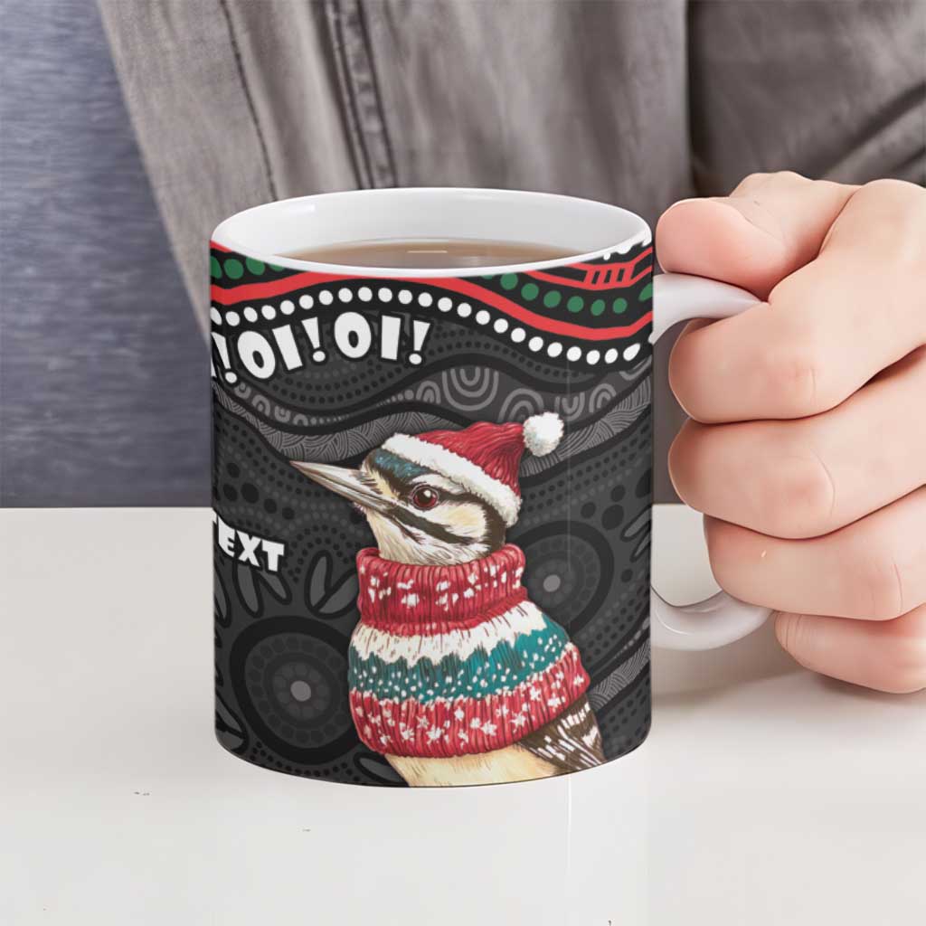 Personalised Australian Woodpecker Christmas Ceramic Mug - Aussie Hoodie