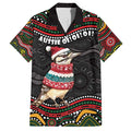 Personalised Australian Woodpecker Christmas Family Matching Long Sleeve Bodycon Dress and Hawaiian Shirt - Aussie Hoodie