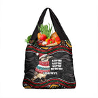 Personalised Australian Woodpecker Christmas Grocery Bag - Aussie Hoodie