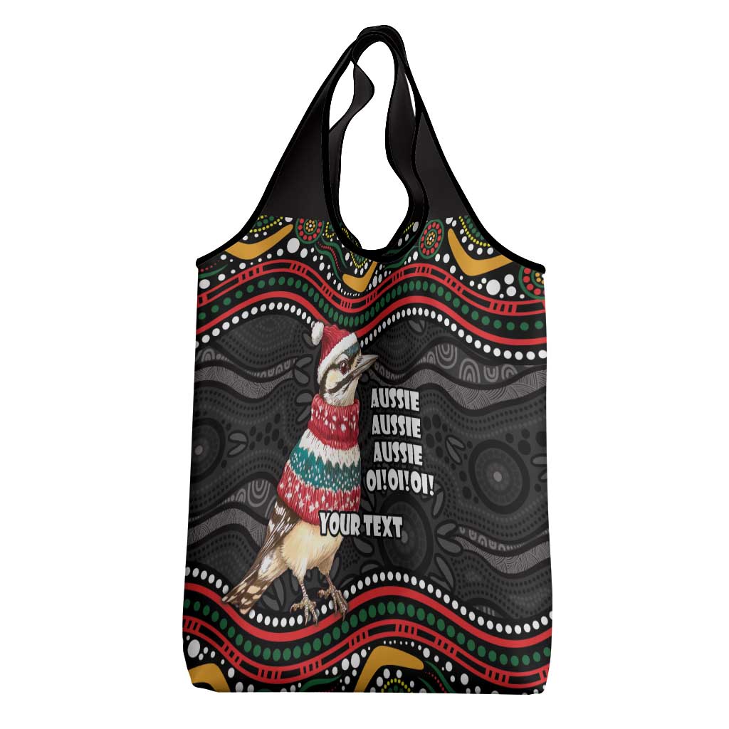 Personalised Australian Woodpecker Christmas Grocery Bag - Aussie Hoodie