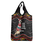 Personalised Australian Woodpecker Christmas Grocery Bag - Aussie Hoodie