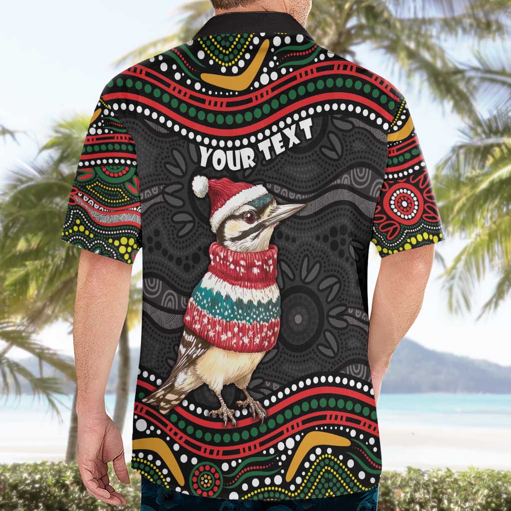 Personalised Australian Woodpecker Christmas Hawaiian Shirt - Aussie Hoodie