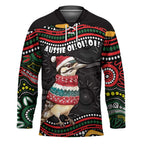 Personalised Australian Woodpecker Christmas Hockey Jersey - Aussie Hoodie
