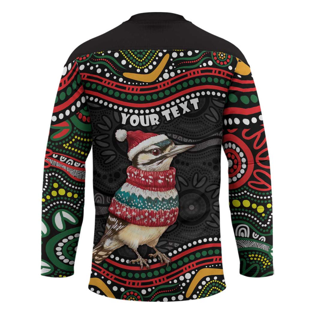 Personalised Australian Woodpecker Christmas Hockey Jersey - Aussie Hoodie