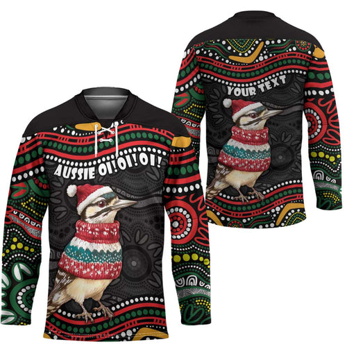 Personalised Australian Woodpecker Christmas Hockey Jersey - Aussie Hoodie