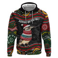 Personalised Australian Woodpecker Christmas Hoodie - Aussie Hoodie