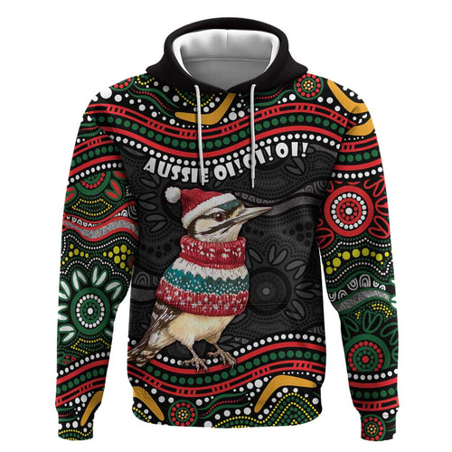 Personalised Australian Woodpecker Christmas Hoodie - Aussie Hoodie
