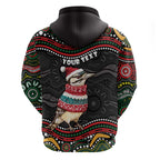 Personalised Australian Woodpecker Christmas Hoodie - Aussie Hoodie