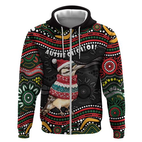 Personalised Australian Woodpecker Christmas Hoodie - Aussie Hoodie
